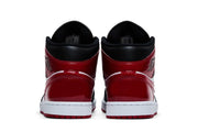Air Jordan 1 Mid Patent Bred Toe