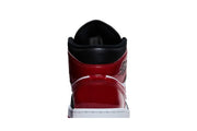 Air Jordan 1 Mid Patent Bred Toe