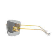 Miu Miu Runway Sunglasses Light Gray (0MU 54YS 5AK30B)