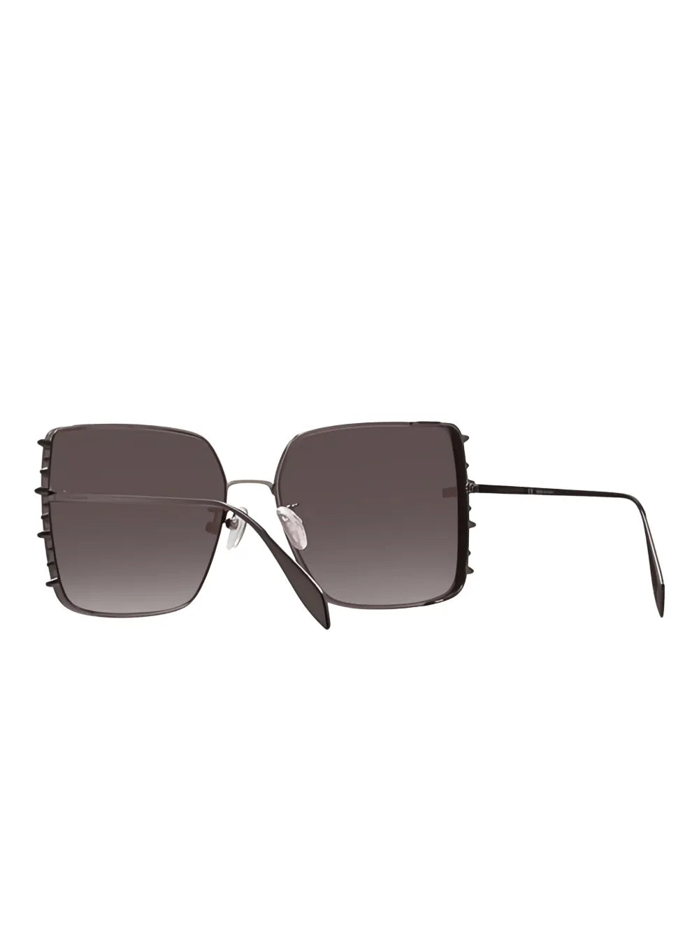 oversize-frame tinted sunglasses