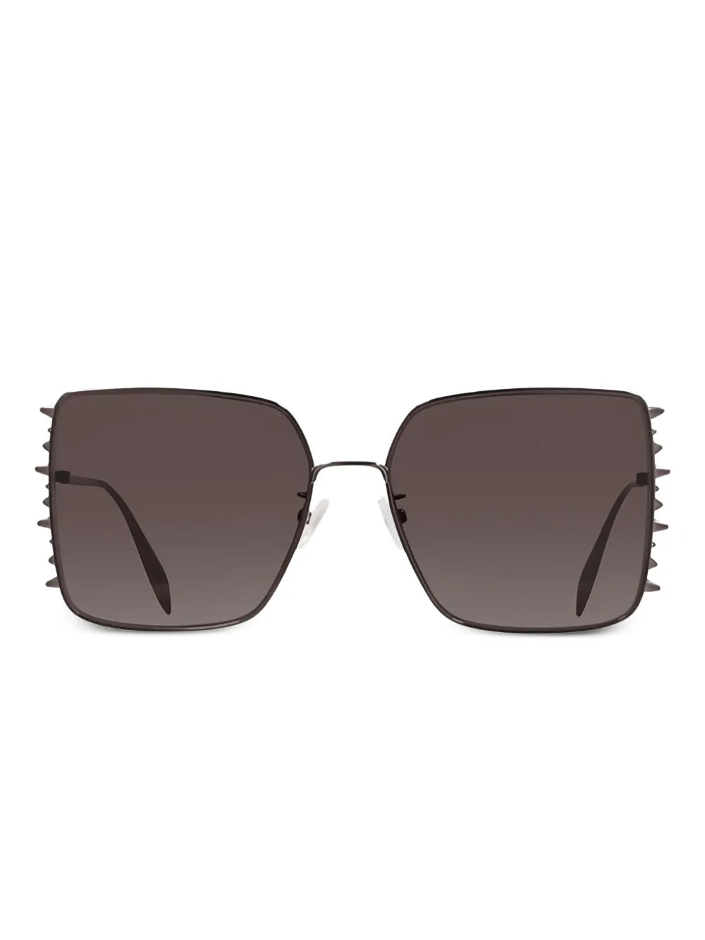 oversize-frame tinted sunglasses
