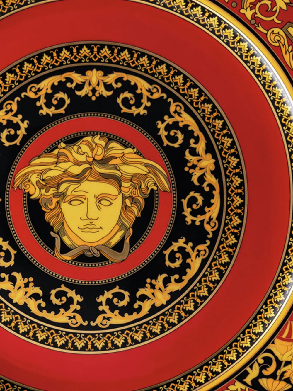Medusa service plate