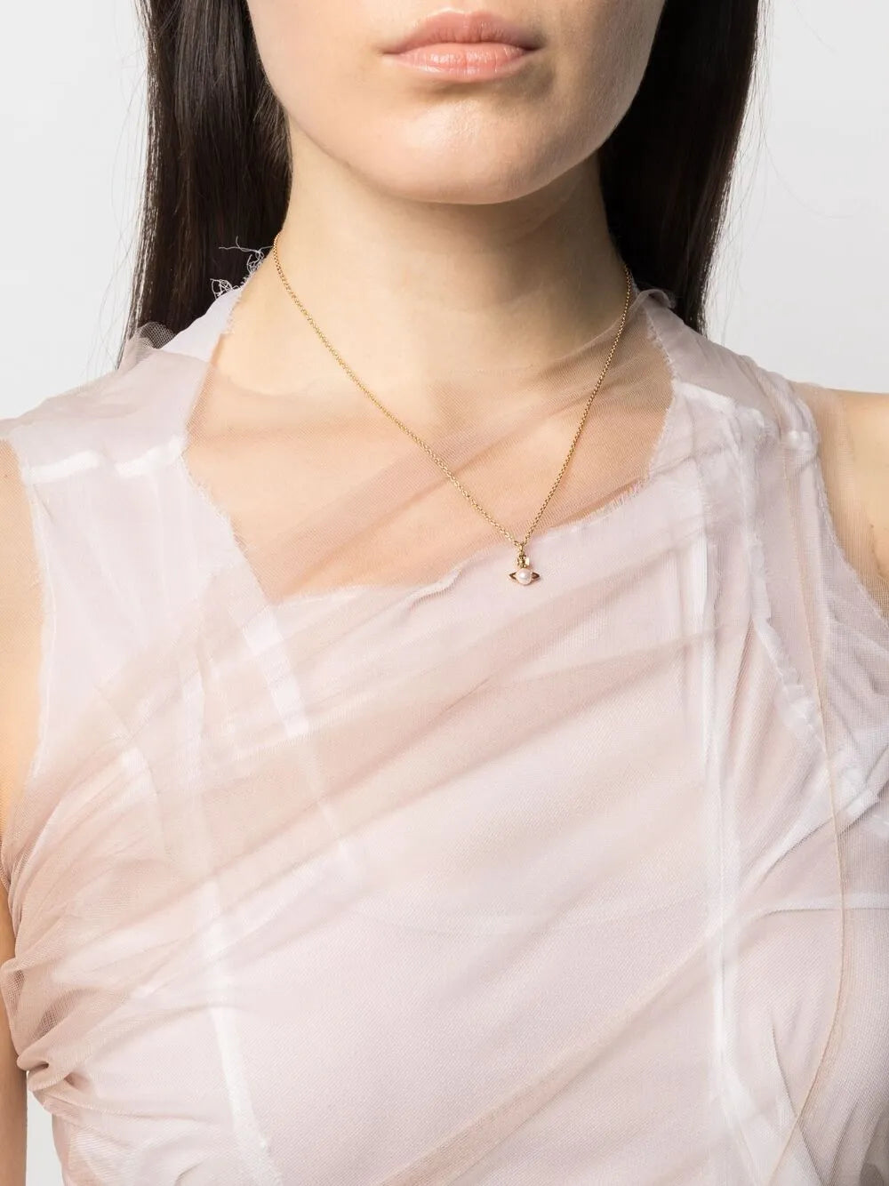 Orb-pendant necklace