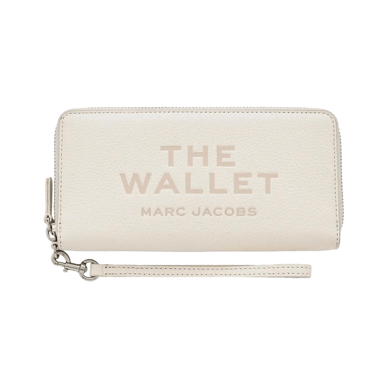 Marc Jacobs The Continental Leather Wallet Cotton