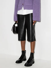 Alexandra flat combat boots