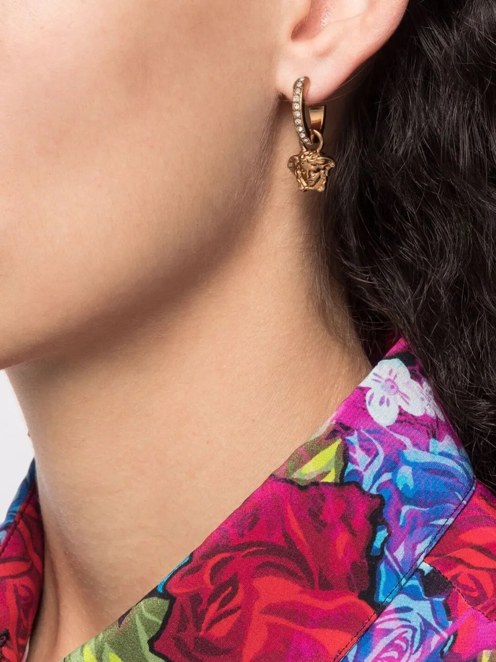 La Medusa hoop earrings