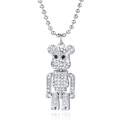BEAR BRICKS ICED OUT PENDANT