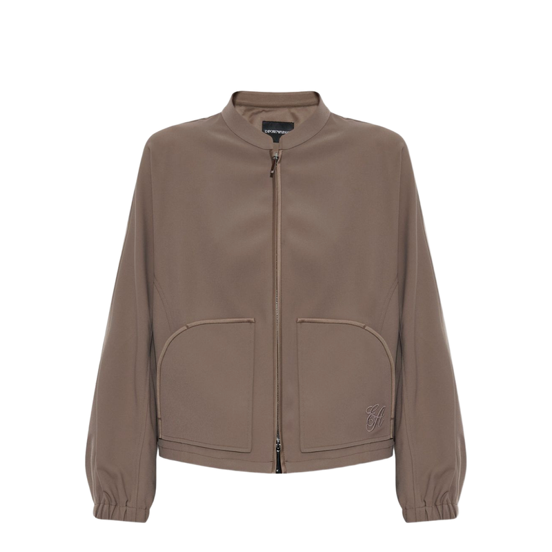Zipped Blouson Jacket