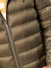 logo-patch puffer jacket