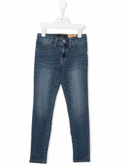 mid-rise skinny jeans