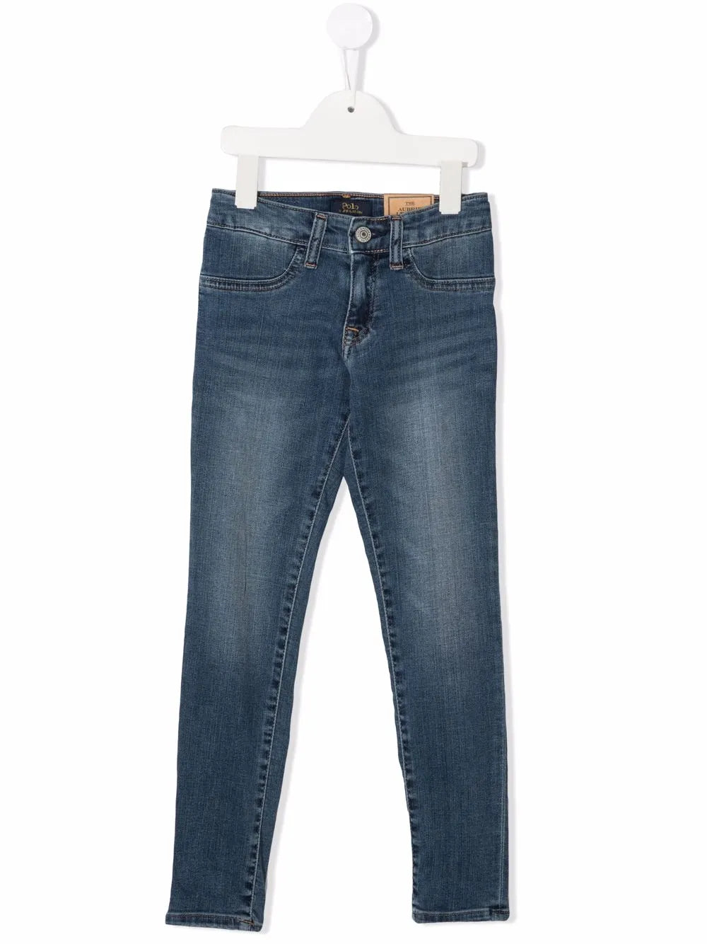 mid-rise skinny jeans