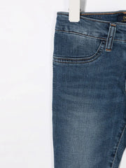 mid-rise skinny jeans