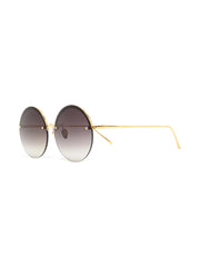 Adrienne round-frame sunglasses