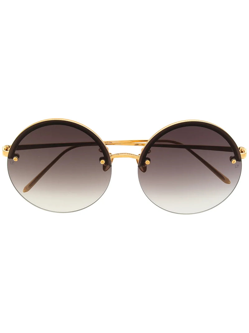 Adrienne round-frame sunglasses