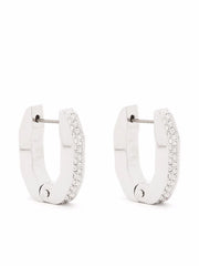 Dextera octagonal hoop earrings