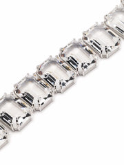 Millenia octagon cut crystals necklace