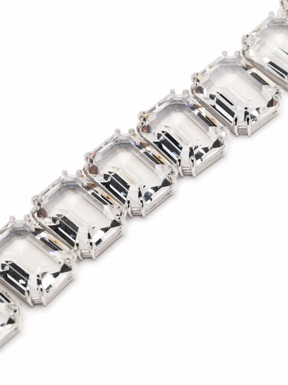 Millenia octagon cut crystals necklace