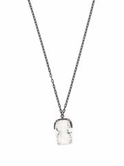 Harmonia pendant oversized crystal necklace
