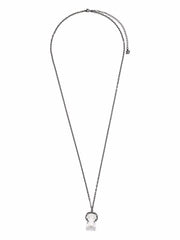 Harmonia pendant oversized crystal necklace