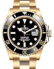 Rolex | Submariner | 126618LN | Yellow gold | Yellow gold | Black | Automatic
