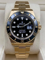 Rolex | Submariner | 126618LN | Yellow gold | Yellow gold | Black | Automatic