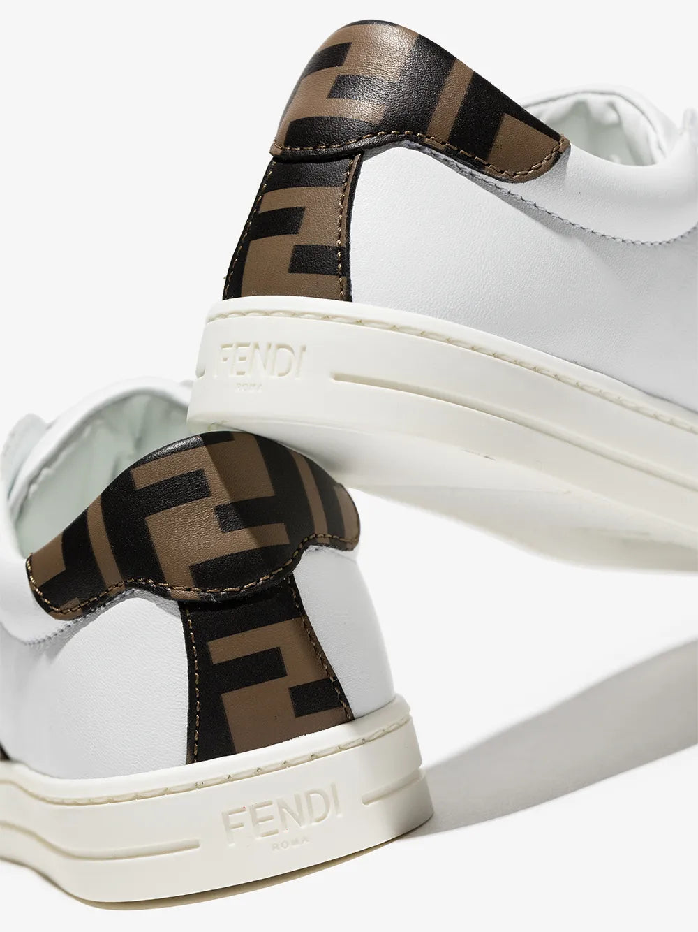 logo-strap low-top sneakers