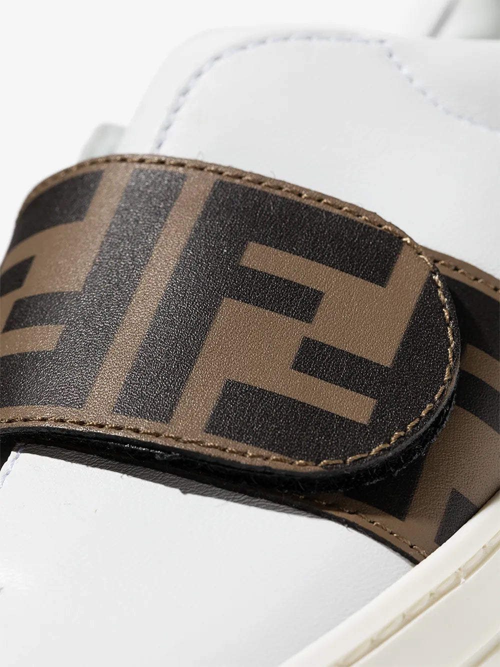 logo-strap low-top sneakers