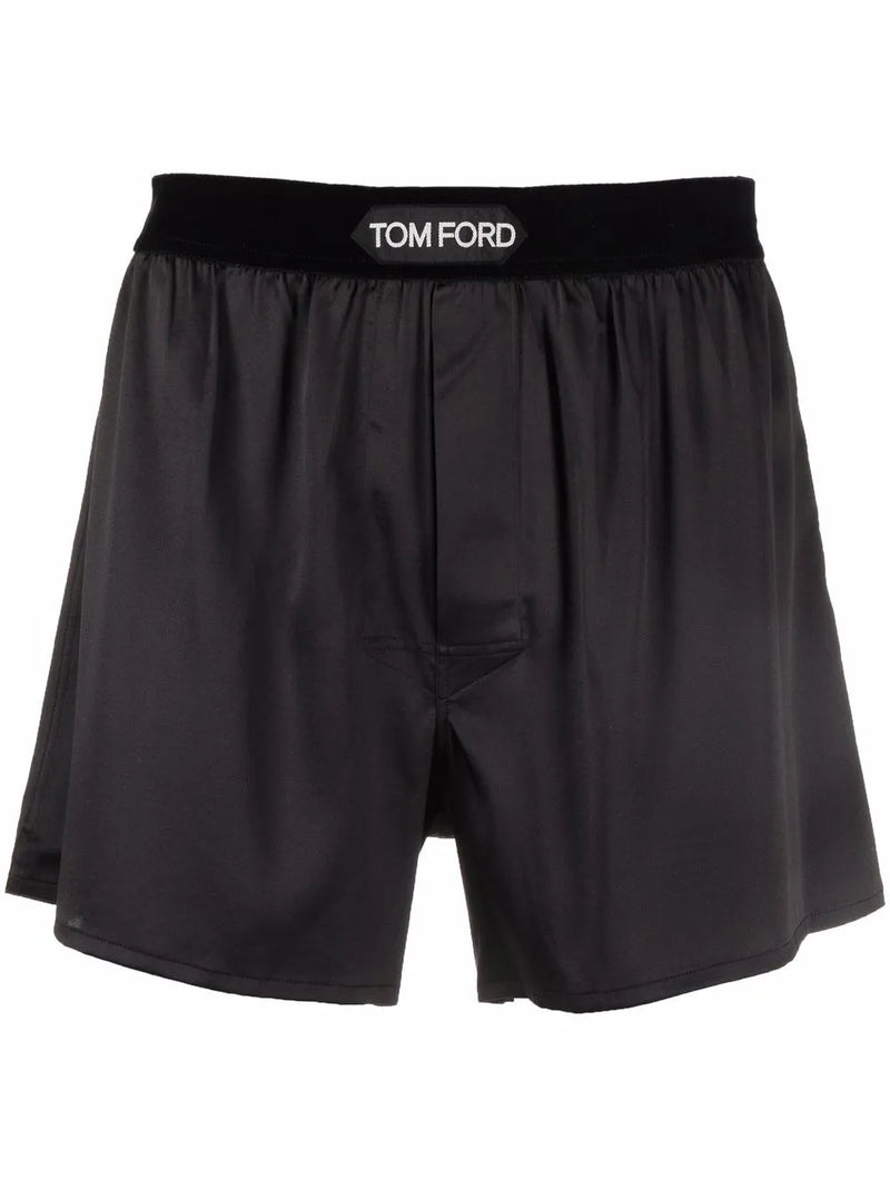 logo-patch boxer briefs