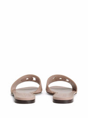 DG Logo leather sandals