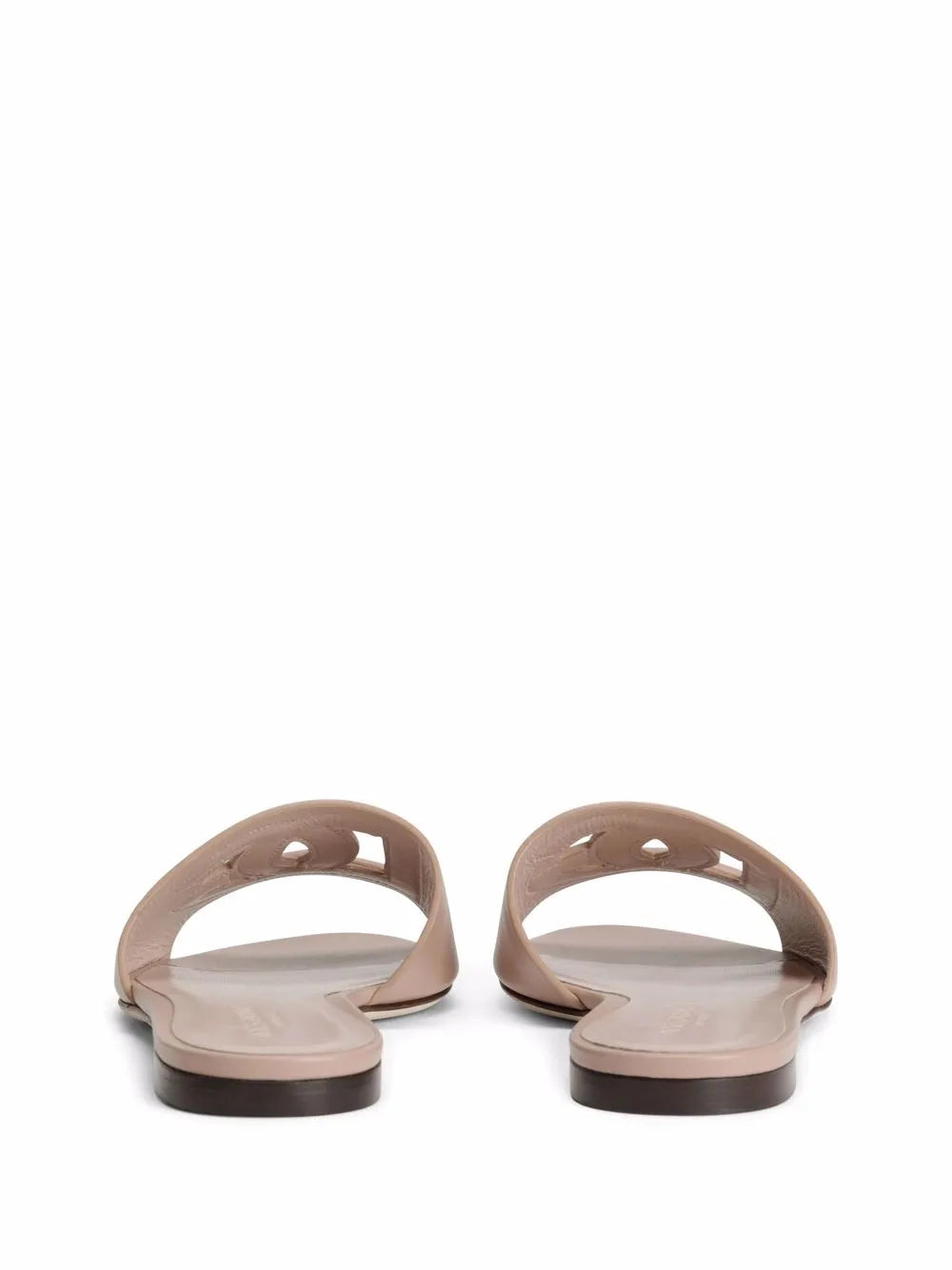 DG Logo leather sandals