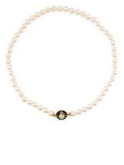 Loelia faux-pearl necklace