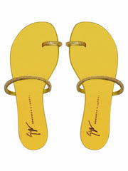Colorful flat sandals