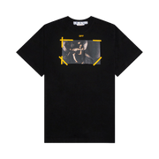 Off-White Diag ARR Carav Mercy Skat Black T-Shirt