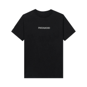 Anti Social Social Club Undefeated Paranoid Logo T-Shirt Black