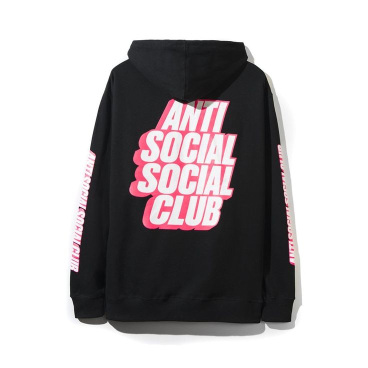 ASSC Hoodie - Blocked Logo Black