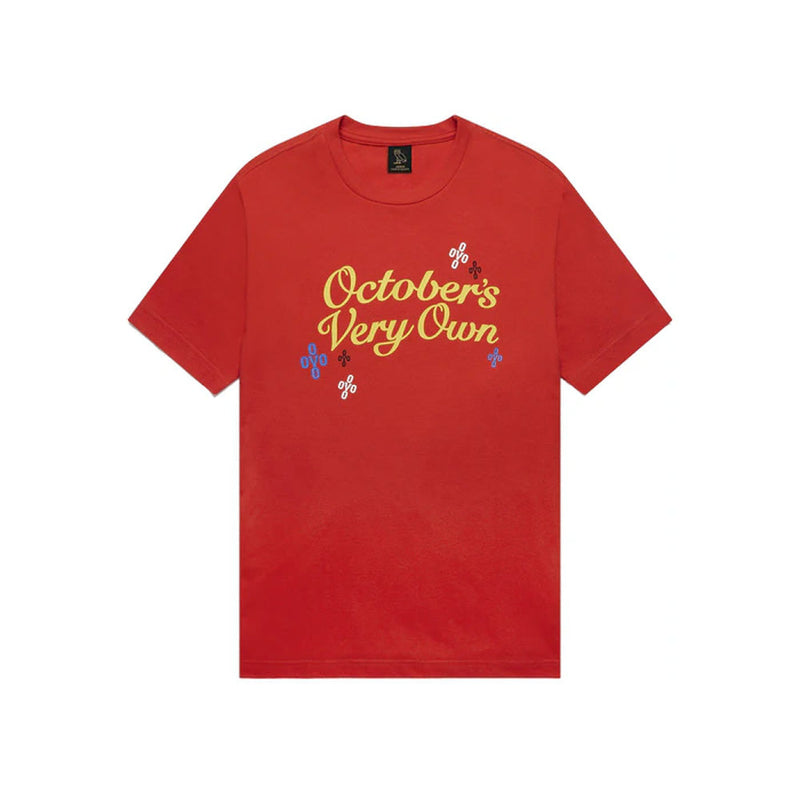 Ovo Pompom Script Red
