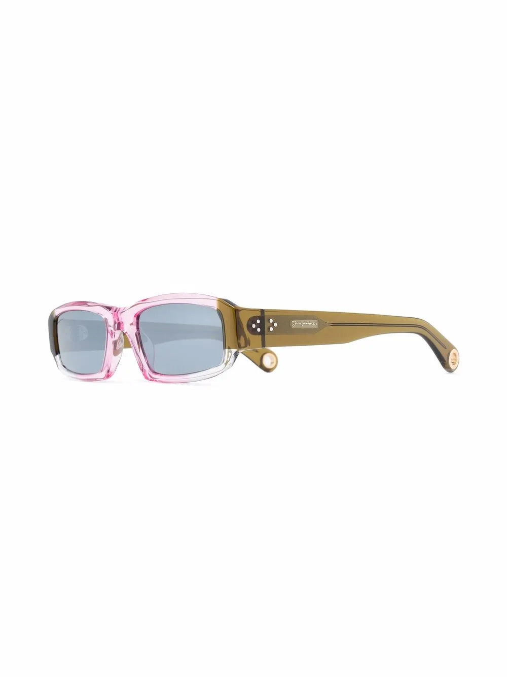 thin square frame sunglasses