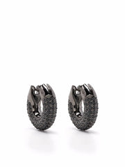 Dextera pavé small hoops