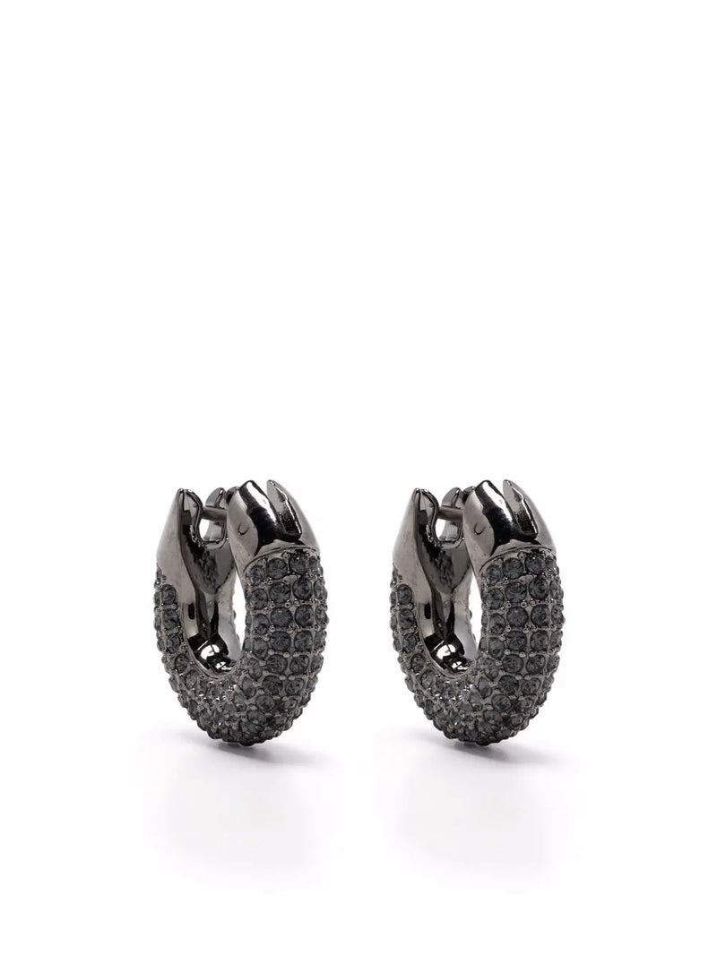 Dextera pavé small hoops