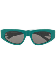 logo-plaque arm sunglasses