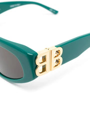 logo-plaque arm sunglasses