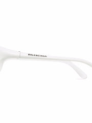 Bat rectangle-frame sunglasses