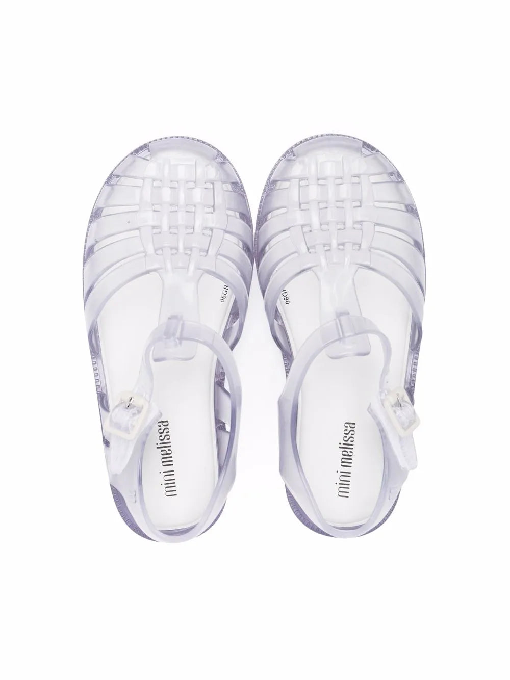 transparent jelly shoes
