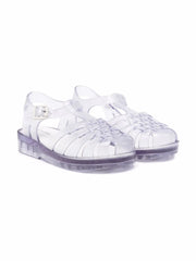 transparent jelly shoes