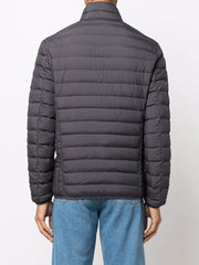 logo-patch puffer jacket