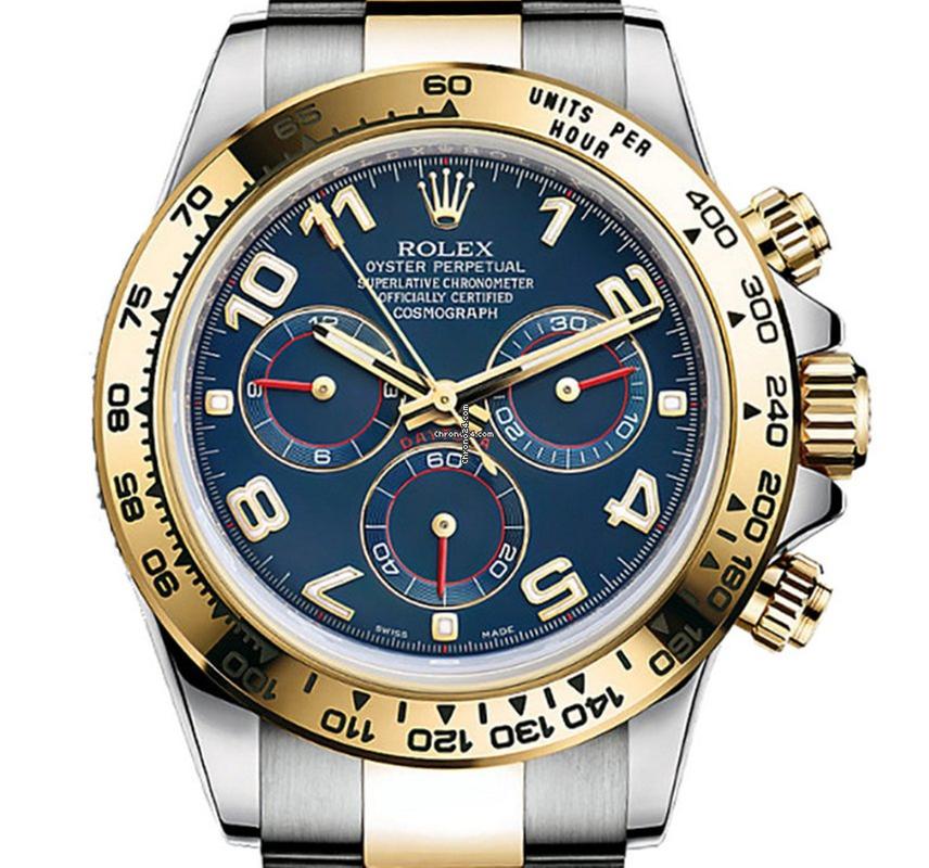 Rolex | Daytona | 116503 | Gold/Steel | 40 mm | Gold/Steel | Blue | Automatic