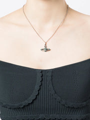 Orb-pendant necklace