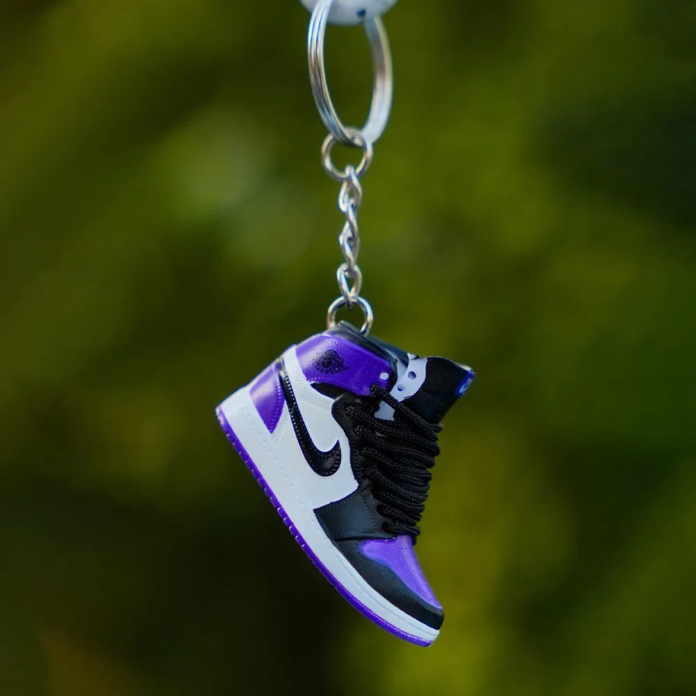 3D sneaker keychain NIke Dunk High Ambush Black