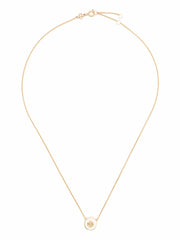 Kira enamel pendant necklace