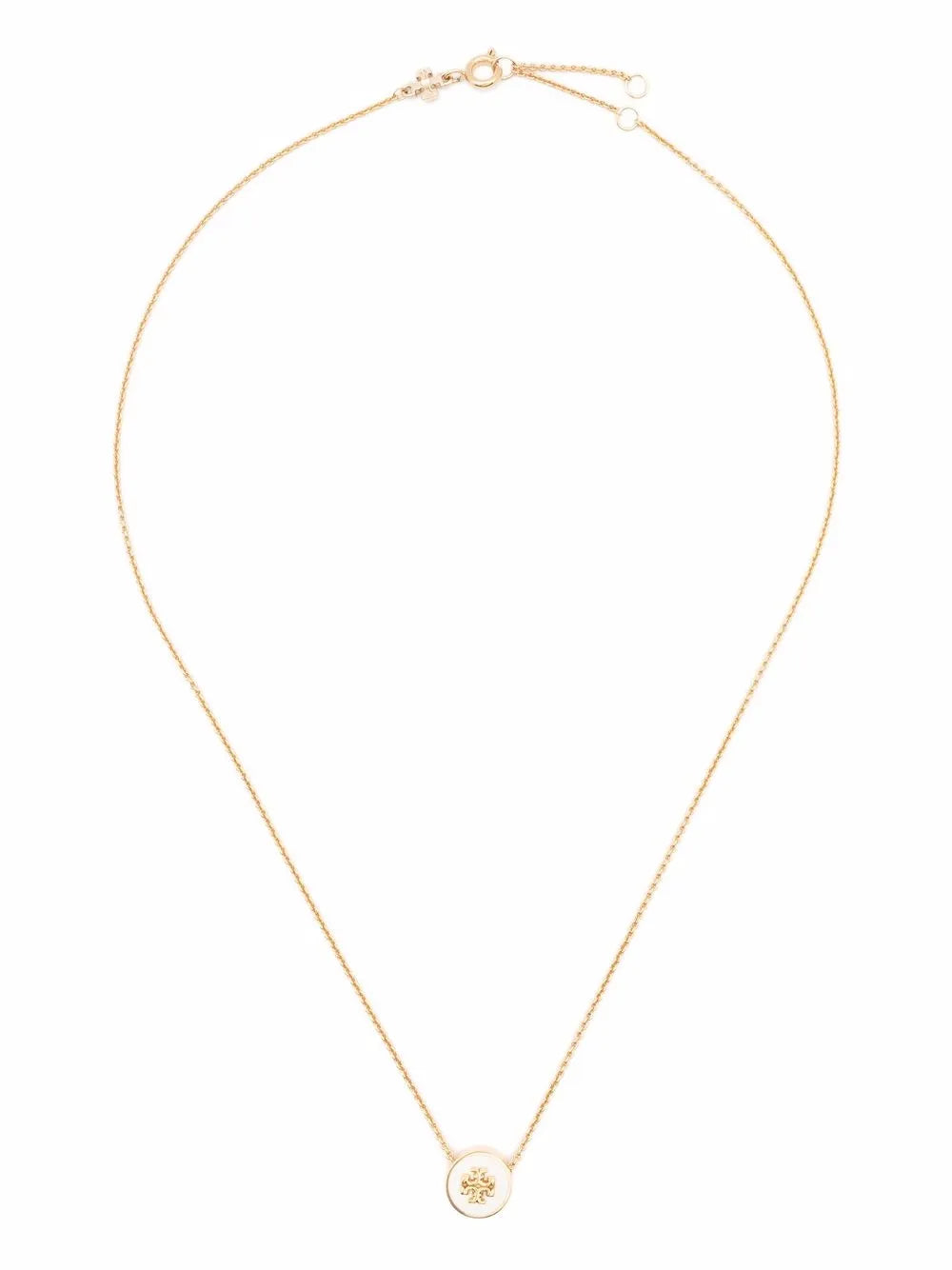Kira enamel pendant necklace